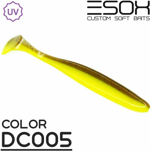 Мягкая приманка для рыбалки ESOX Sheasy 4.4' (112мм) 4 шт.