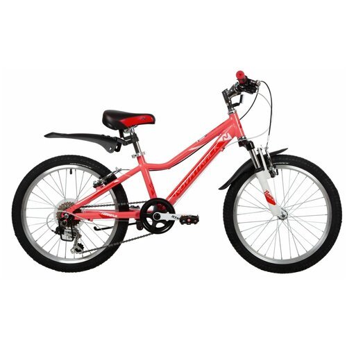 Детский велосипед Novatrack Novara 20' (2022) 20 Розовый (120-135 см)