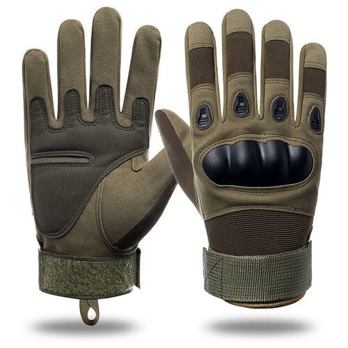 Тактические перчатки размер L, перчатки мужские, военные, для туризма охоты рыбалки вело мото, камуфляж