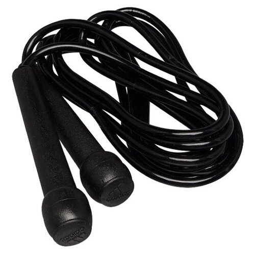 AdiJRW03 Скакалка Speed Rope Plastic Handle черная - Adidas