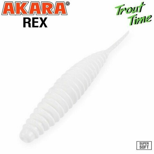 Силиконовая приманка Akara Trout Time REX 2 Tu-Frutti 02T (10 шт.)