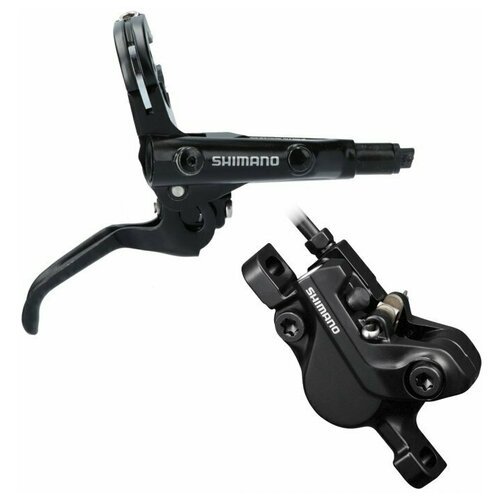 Тормоз для велосипеда дисковый Shimano MT501 BL (правый)/BR-MT500 (задний) J-kit, 1700мм