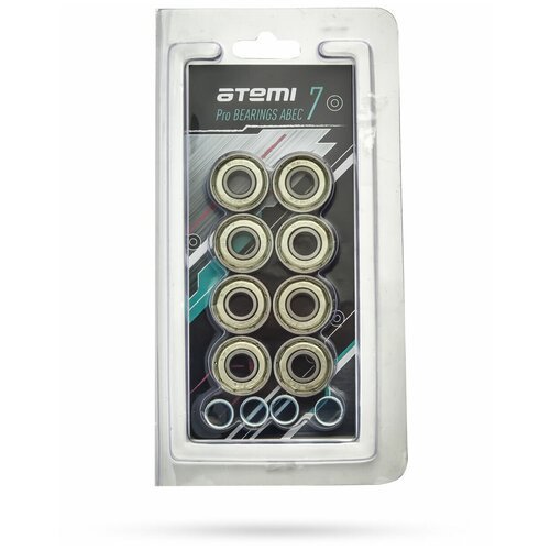 Набор подшипников Atemi ABS-17.04 ABEC-7 chrome