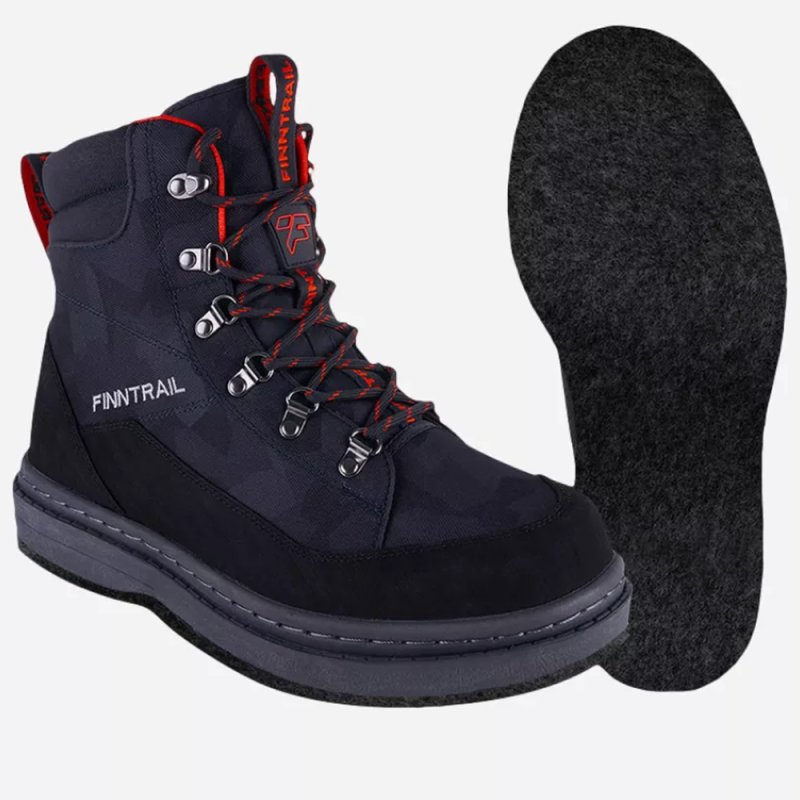 Ботинки забродные Finntrail Greenwood 5224 р. 12 (45) CamoShadowBlack