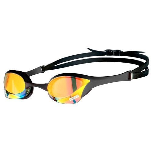 Очки для плавания ARENA Cobra Ultra Swipe MR, арт.002507330, зеркальные линзы, смен.перен, золот. опр
