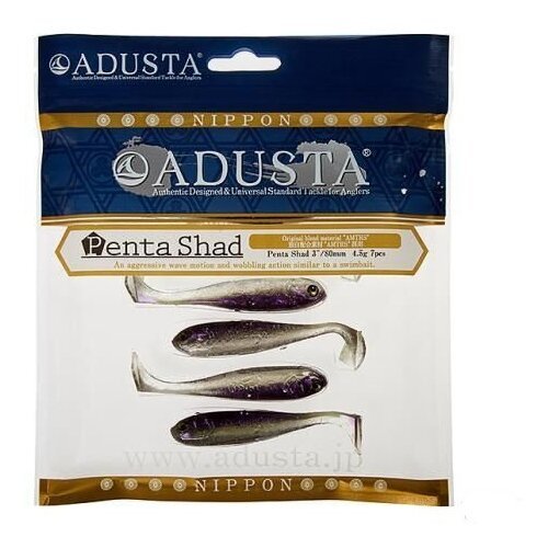 Приманка Adusta Penta shad 3' #109 Wakasagi