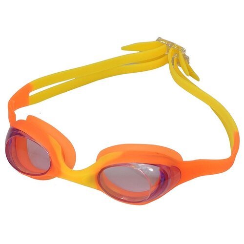 Очки для плавания Sportex E36866, желтый/оранжевый