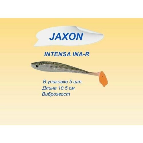 Силиконовая приманка JAXON INTENSA (TG-INA 105R) упаковка 5 шт.
