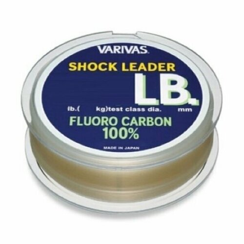 Лидер флюорокарбон Varivas Shock Leader Fluoro 30m 130lb (＃40) 1.05mm