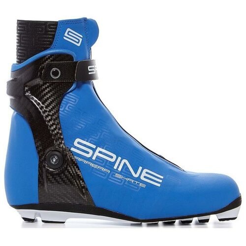 Детские лыжные ботинки Spine Carrera Skate 2022-2023, р.35 EU, синий/черный